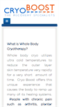 Mobile Screenshot of cryoboost.com